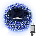 264FT 800 LED Christmas Lights with Timer, Twinkle Fairy Lights String with 8 Flashing Modes String Lights for Indoor Bedroom Outdoor Christmas Trees Garland Wreath Holiday Decorations, Blue