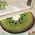 VIKAMA Little Fresh Fruit Special Imitation Cashmere Carpet Warm Machine Washable Bathroom Door Carpet Porch Mat Home Decor